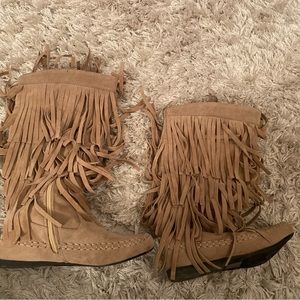 Booties, worn only a few times.  My style changed😃